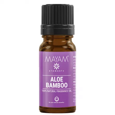 Parfumant natural Elemental, Aloe Bambus, 10 ml, [],https:lilarossa.ro