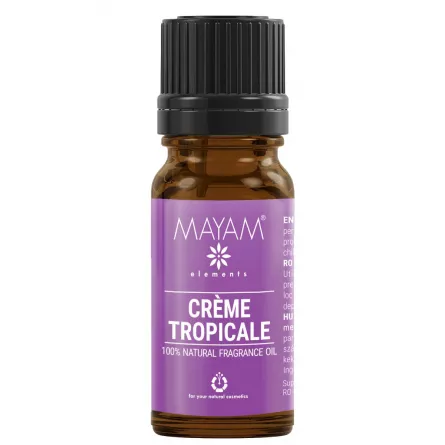 Parfumant natural Elemental, Creme Tropicale, 10 ml, [],https:lilarossa.ro