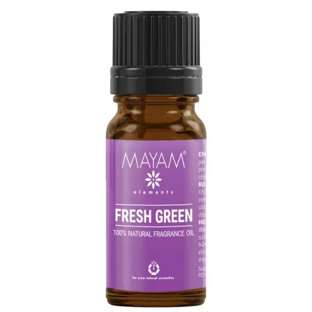 Parfumant natural Elemental, Fresh Green, 10 ml, [],https:lilarossa.ro