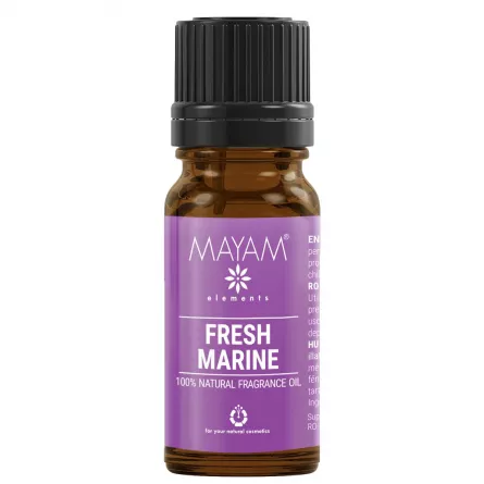 Parfumant natural Elemental, Fresh Marine, 10 ml, [],https:lilarossa.ro