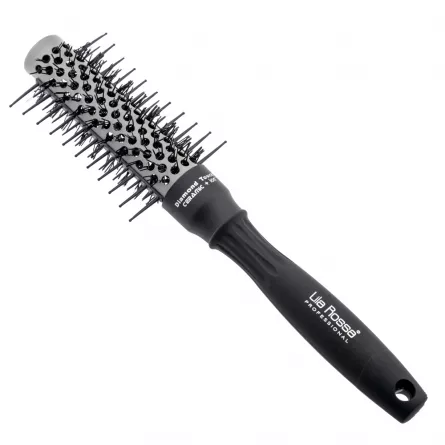 Perie profesionala Lila Rossa, Diamond Touch, din ceramica, neagra, DT25, [],https:lilarossa.ro