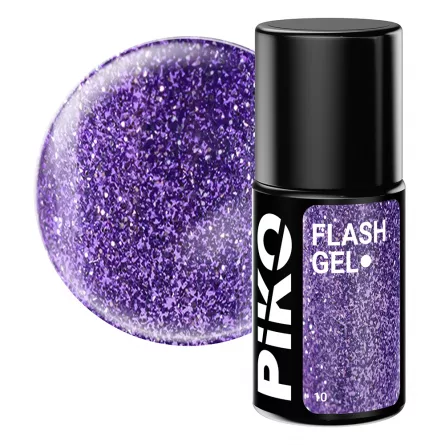 Oja semipermanenta Piko, Flash Gel, 7 g, 10 Indigo, [],https:lilarossa.ro