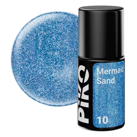 Oja semipermanenta Piko, Mermaid Sand, 7 g, 09, Blue Dazzle, [],https:lilarossa.ro