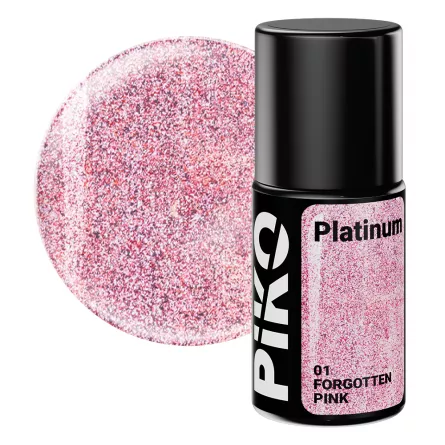 Oja semipermanenta Piko, Platinum,7g,  01 Forgotten Pink, [],https:lilarossa.ro