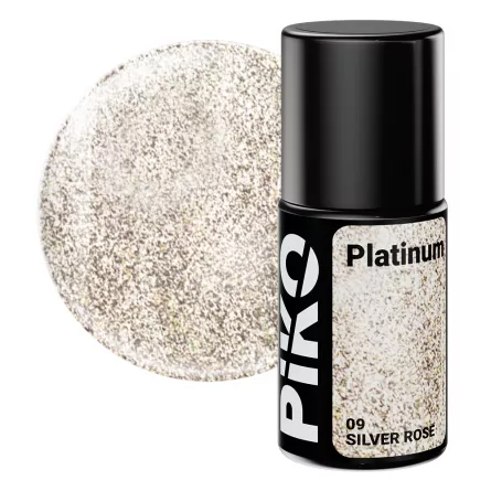 Oja semipermanenta Piko, Platinum,7g,  09 Silver Rose, [],https:lilarossa.ro