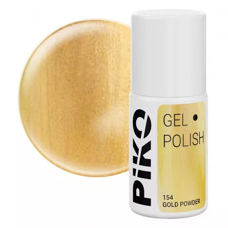Oja semipermanenta Piko, 7g, 154 Gold Powder, [],https:lilarossa.ro