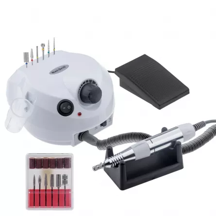 Pila electrica, freza de unghii pentru incepatori 25.000 rpm, [],https:lilarossa.ro