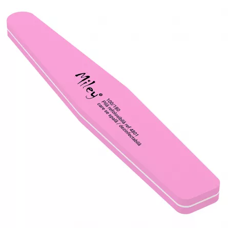 Pila buffer refolosibila Miley, romb, granulatie 100/180, [],https:lilarossa.ro