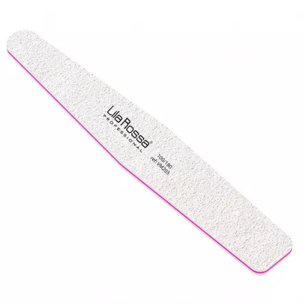 Pila unghii Lila Rossa, romb, alba, granulatie 100/180, [],https:lilarossa.ro