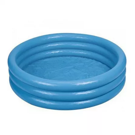 Piscina gonflabila pentru copii, rotunda, 114 x 25 cm, albastra, [],https:lilarossa.ro