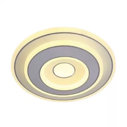 Plafoniera LED cu telecomanda, cerc, lumina reglabila, 100 W, lumina rece, calda, neutra, [],https:lilarossa.ro