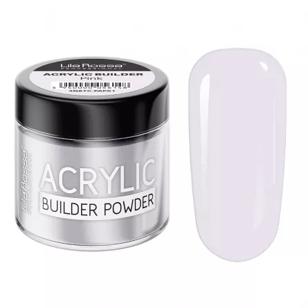 Pudra acrilica constructie, Lila Rossa, 12 g, Pink, [],https:lilarossa.ro