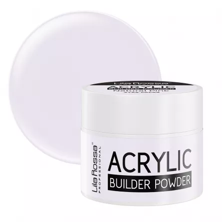 Pudra acrilica constructie, Lila Rossa, 60 g, Natural Pink, [],https:lilarossa.ro