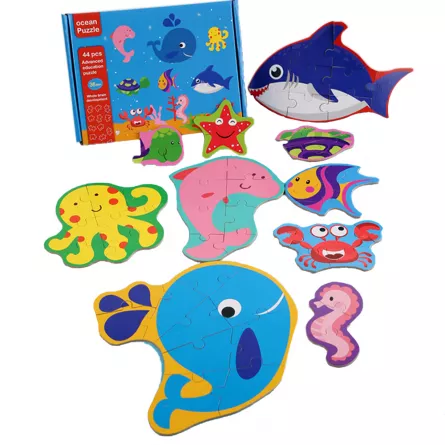 Puzzle Karemi ocean, 44 piese, dificultate usoara, K01B-40005, [],https:lilarossa.ro