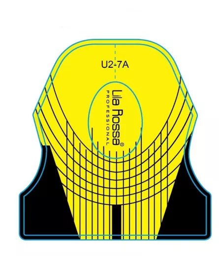 Sabloane unghii aurii, 500 buc, U2-7A, [],https:lilarossa.ro