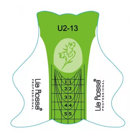Sabloane unghii verzi, U2-13, [],https:lilarossa.ro