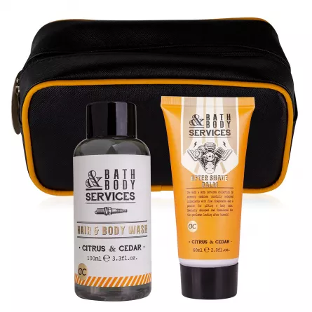 Set cadou barbati, gel de dus, balsam after shave, [],https:lilarossa.ro