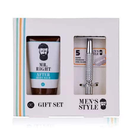 Set cadou barbati, balsam after shave, aparat de barbierit, [],https:lilarossa.ro
