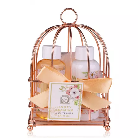 Set cadou femei, gel de dus, lotiune de corp, burete, [],https:lilarossa.ro