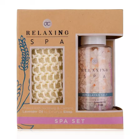 Set cadou femei, sare de baie, RELAXING SPA, [],https:lilarossa.ro