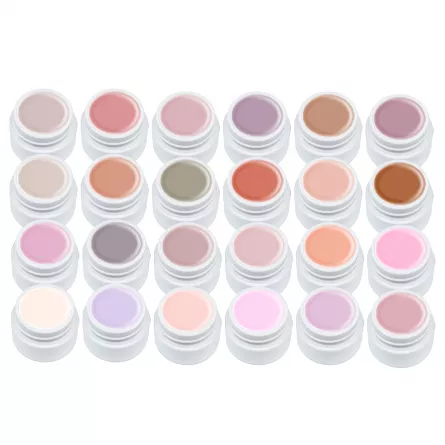 Set gel color Miley, Natural Series, 24 buc x 5 ml, m2402, [],https:lilarossa.ro