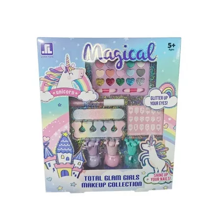 Set unghii false copii, set manichiura si machiaj pentru copii, [],lilarossa.ro