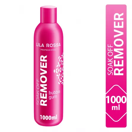 Soak off remover oja semipermanenta Lila Rossa 1000 ml, [],https:lilarossa.ro