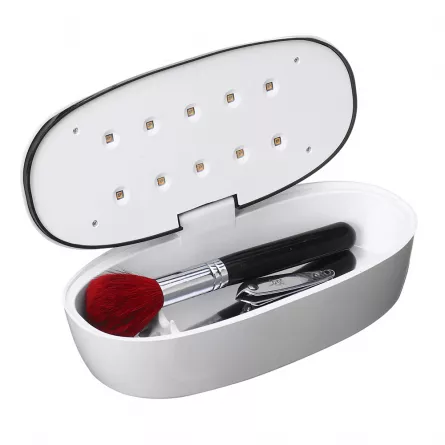 Sterilizator led cu buton, Lila Rossa, alb, 10 W, [],https:lilarossa.ro