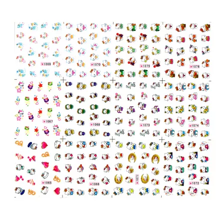 Sticker A4 pentru decor unghii 12 in 1, 1065-1076, [],https:lilarossa.ro