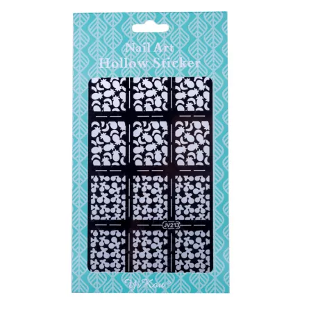 Sticker Lila Rossa pentru decor unghii, nail art, jv213, [],https:lilarossa.ro