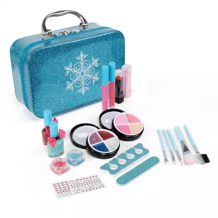 Trusa beauty Hi Lila Rossa girls, makeup si manichiura pentru copii, solubile in apa, [],https:lilarossa.ro