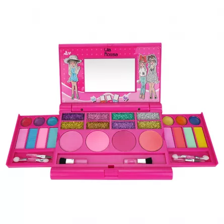 Trusa beauty makeup copii, solubil in apa, trendy girl, [],https:lilarossa.ro