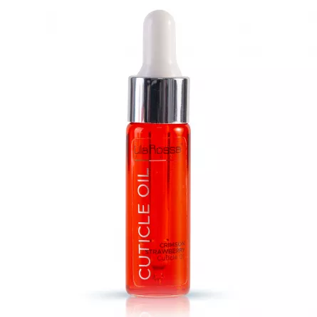 Ulei cuticule cu pipeta, lila rossa, crimson strawberry, 15 ml, [],https:lilarossa.ro