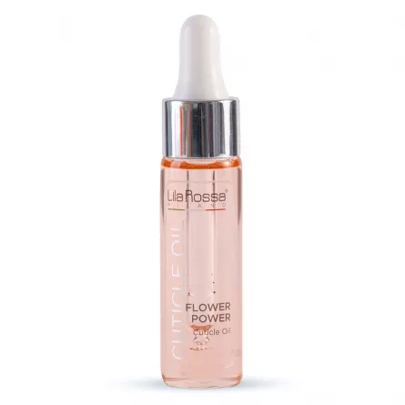 Ulei cuticule cu pipeta, Lila Rossa, aroma Flower Power, 15 ml, [],https:lilarossa.ro