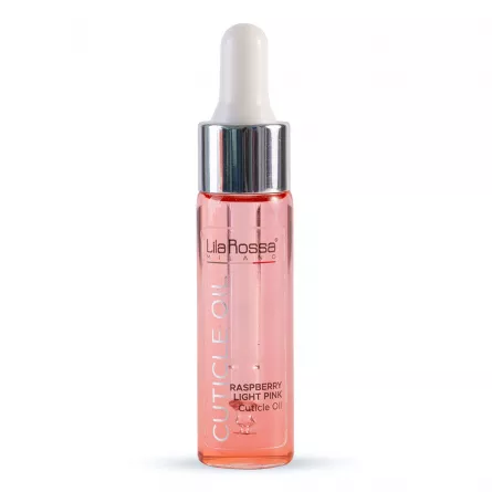 Ulei cuticule cu pipeta, lila rossa, raspberry light pink, 15 ml, [],https:lilarossa.ro