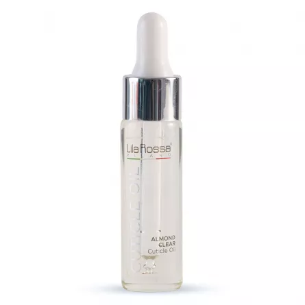 Ulei cuticule cu pipeta, Lila Rossa, aroma Almond Clear, 15 ml, [],https:lilarossa.ro