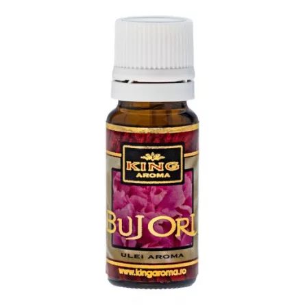 Ulei aromaterapie King Aroma, Bujori, 10ml, [],https:lilarossa.ro