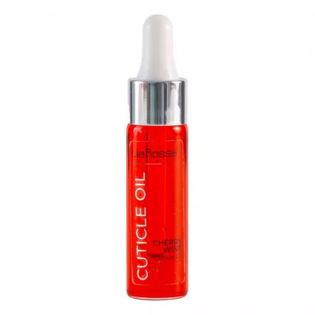 Ulei cuticule cu pipeta, Lila Rossa, aroma Cherry Wine, 15 ml, [],https:lilarossa.ro