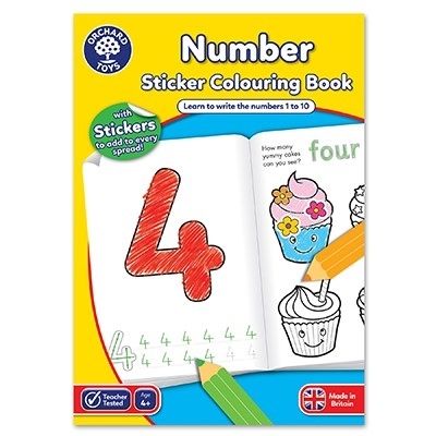 Carte De Colorat Cu Activitati In Limba Engleza Si Abtibildu