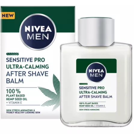 After Shave Balsam Sensitive Pro Ultra-Calming Nivea Men, [],magazinitalian.ro