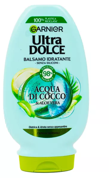 Balsam Hidratant Garnier Ultra Dolce Apa De Cocos Si Aloe Vera, [],magazinitalian.ro