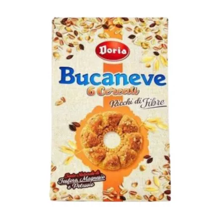 Biscuiti Cu 6 Cereale Bucaneve Doria, [],magazinitalian.ro