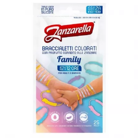 Bratari Colorate Anti Piscaturi Familia Zanzarella, [],magazinitalian.ro