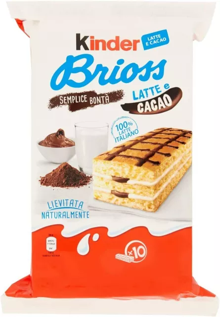 Briose Kinder Brioss Cu Lapte Si Cacao, [],magazinitalian.ro