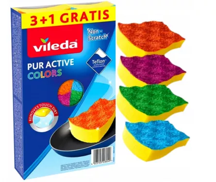 Bureti De Vase Vileda Ondattiva Colors, [],magazinitalian.ro