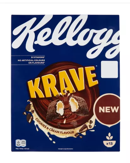 Cereale Kellogg's Krave Cookies, [],magazinitalian.ro
