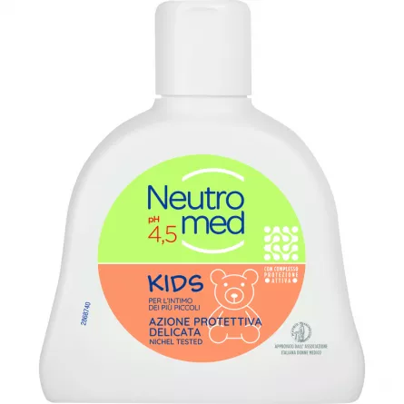 Detergent Intim Pentru Copii Neutro Med pH 4.5, [],magazinitalian.ro