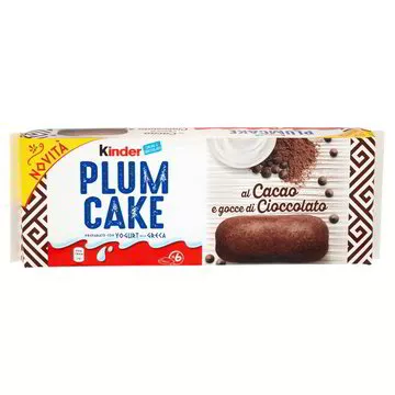 Kinder Plumcake cu Cacao si Bucati de Ciocolata, [],magazinitalian.ro