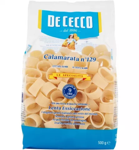 Paste De Cecco Calamarata 129, [],magazinitalian.ro