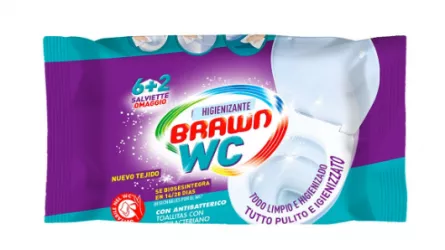 Servetelele antibacteriene Brawn SOS WC, [],magazinitalian.ro